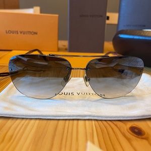 Louis Vuitton Mens Socoa Damier Sunglasses